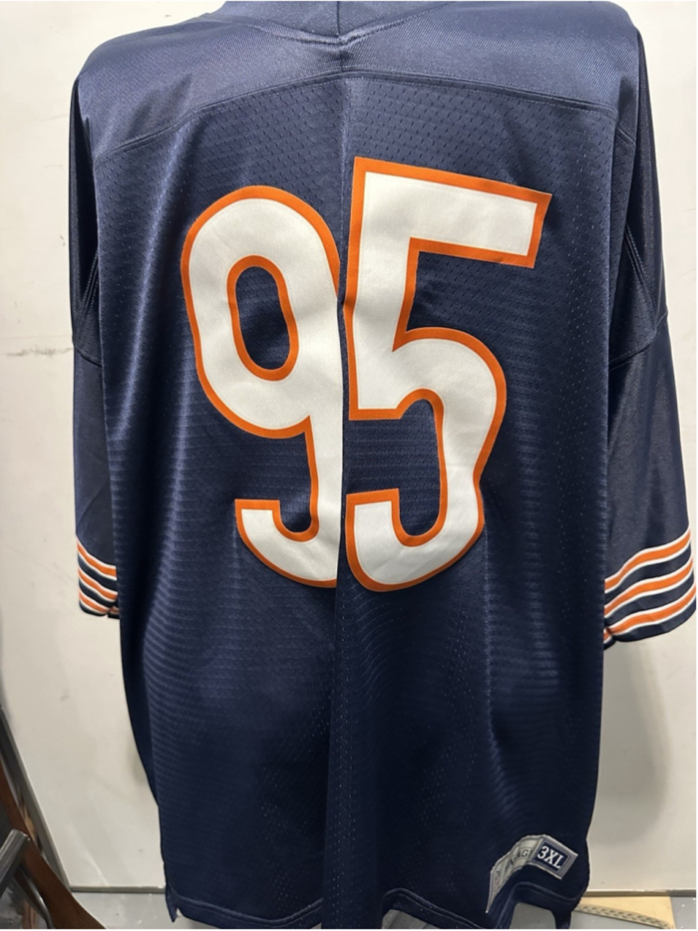 Richard Dent Chicago Bears NFL Pro Line Vintage Throwback Jersey Navy Blue 3XL
